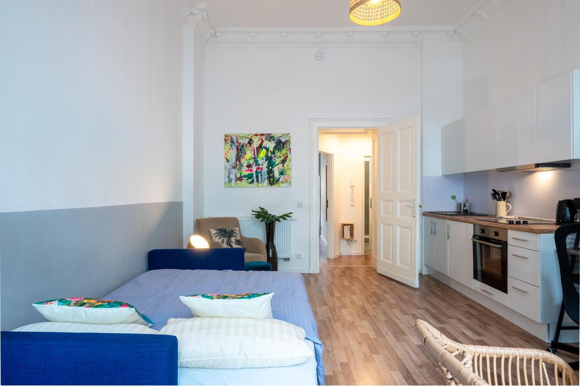 Modern, Central Flat With Workspace Берлин Экстерьер фото